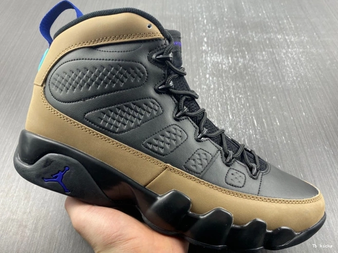 Reps TBK 9 Retro Air Olive Jordan CT8019-034 Concord 0817